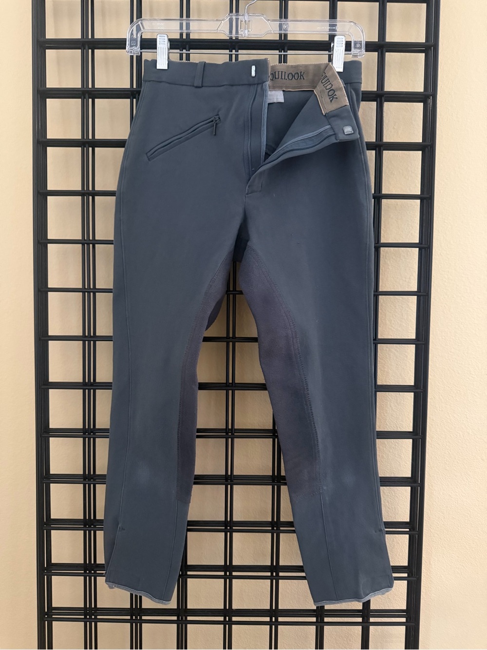 Equilook Women’s Full Seat Equestrian Riding Breeches – Gray Size 22-24